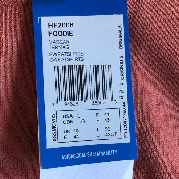 Adidas Always Original Snap-Button Versatile Hoodie - Picture 9 of 14